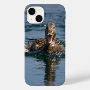 Coque Case-Mate iPhone Canard avec bec ouvert