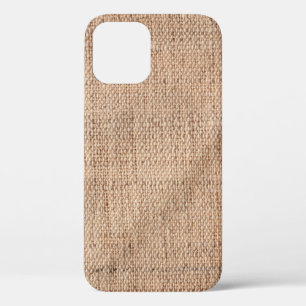 Case-Mate iPhone Case Canard de lin toile à grain grossier dégraissé vig