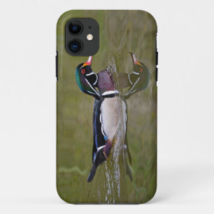 Case-Mate iPhone Case Canard en bois coloré