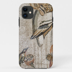 Coque iPhone 11 Canard et oiseau, mosaïque du Nil, Chambre du