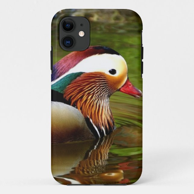 Coques Case-Mate iPhone Canard mandarin (Dos)