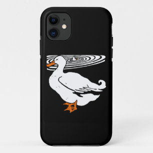 Case-Mate iPhone Case Canards blancs coupés en bois victorien