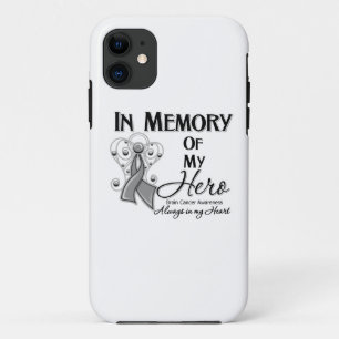 Case-Mate iPhone Case Cancer du cerveau dans la mémoire de mon héros
