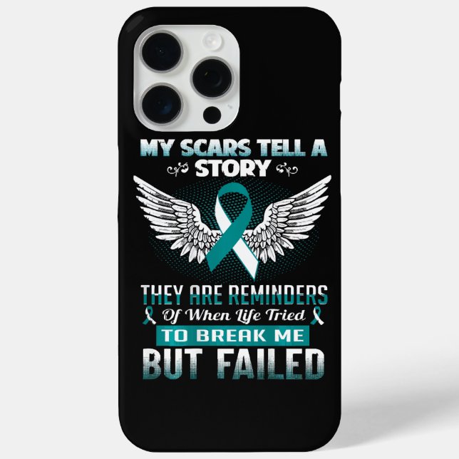 Coques Case-Mate iPhone Cancer du col de l'utérus femmes (Verso)