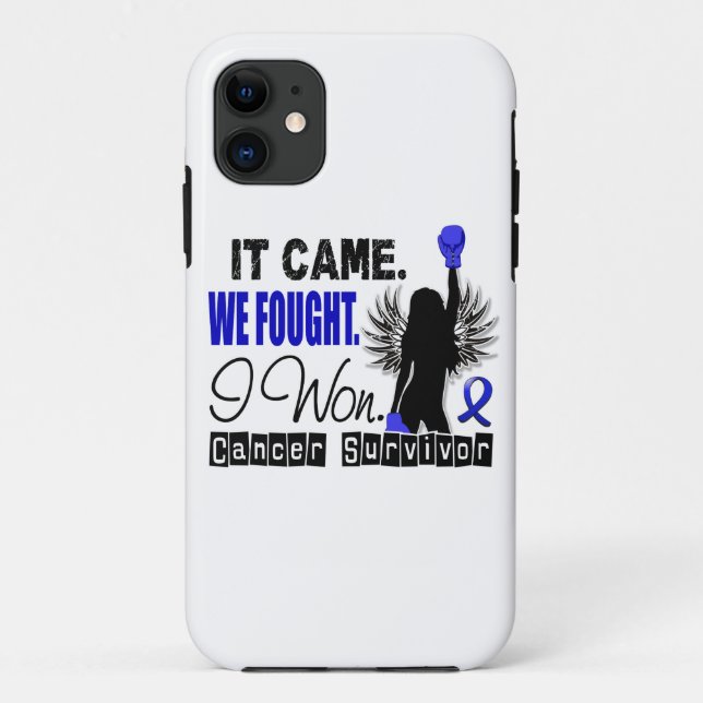 Coques Case-Mate iPhone Cancer du colon du survivant 22 (Dos)