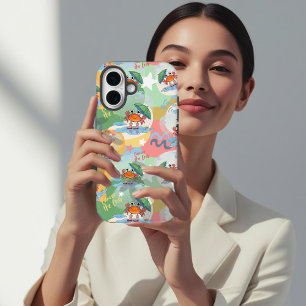 Coque Pour iPhone 16 Cancer le crabe signe Zodiac