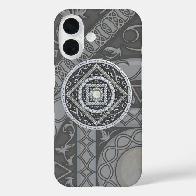 Coques Case-Mate iPhone Cancer Mandala Coque-Mate Téléphone (Verso)