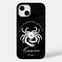 Cancer noir Zodiac Astrologie Personnalité Personn