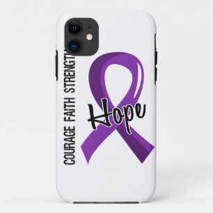 Coque Case-Mate iPhone Cancer pancréatique de l'espoir 5 de foi de