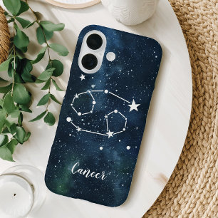 Coque Pour iPhone 16 Cancer   SYMBOLE Zodiaque Astrologique Constellati