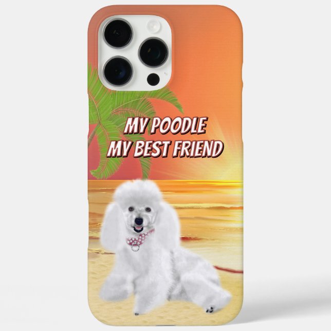 Coques Case-Mate iPhone Caniche (Verso)