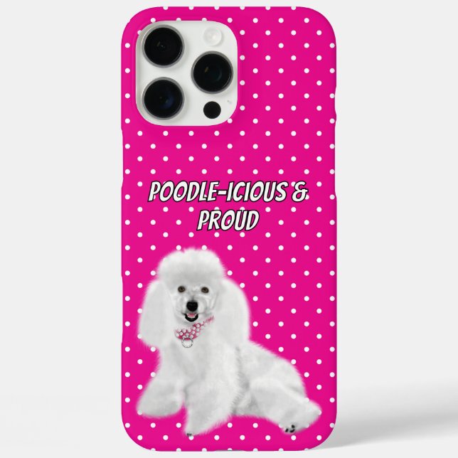 Coques Case-Mate iPhone Caniche (Verso)