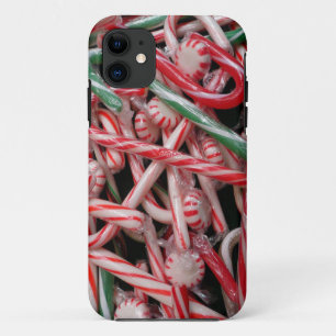 Coques Pour iPhone Canneberges et Menthes de Noël