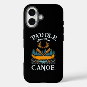 Coque Pour iPhone 16 Canoë - Pagayer votre propre canoé
