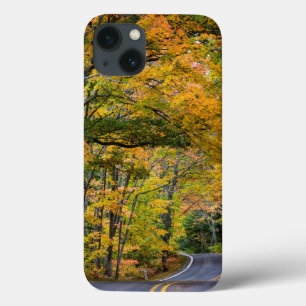 Coque Case-Mate iPhone Canopée automnale de couleur le long de la route 4