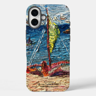 Coque Pour iPhone 16 Plus Canot de voyage hawaïen Kawaipuna