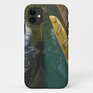 Coque Case-Mate Pour iPhone Canot garé à un quai le long du lac Moraine, Banff