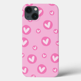 Case-Mate iPhone Case Capa IPhone Padrão de Corações Rosa