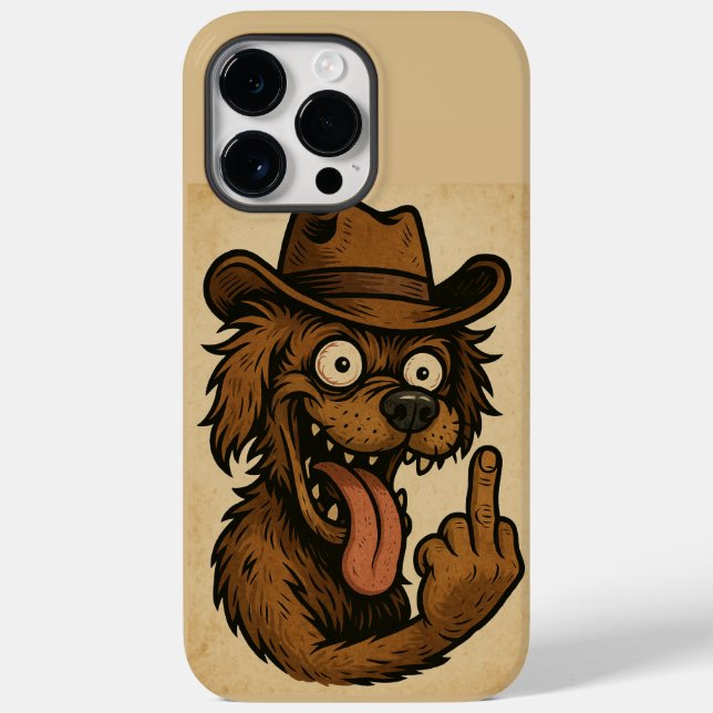 COQUES Case-Mate iPhone CAPA PARA CELULAR CACHORRO LOUCO (Verso)