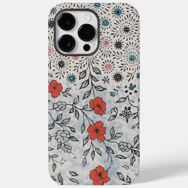 Coques Case-Mate iPhone Capa para celular florais artístico  (Verso)
