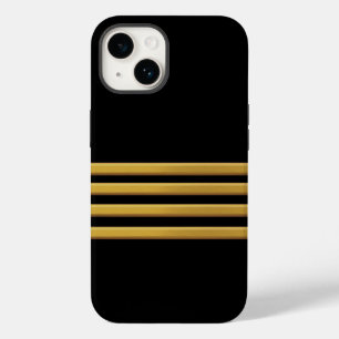 Coque Case-Mate iPhone Capitaine de bandes d'or Coque-coque iphone Mate