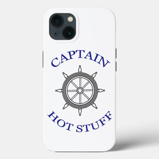 Coques Case-Mate iPhone "Capitaine Hot Stuff" (Verso)