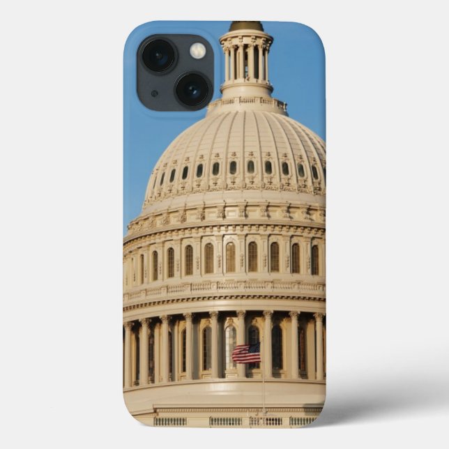 Coques Case-Mate iPhone Capitol Building abattu au crépuscule (Verso)
