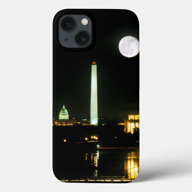 Coques Case-Mate iPhone Capitol Building, Lincoln Memorial, Washington (Verso)