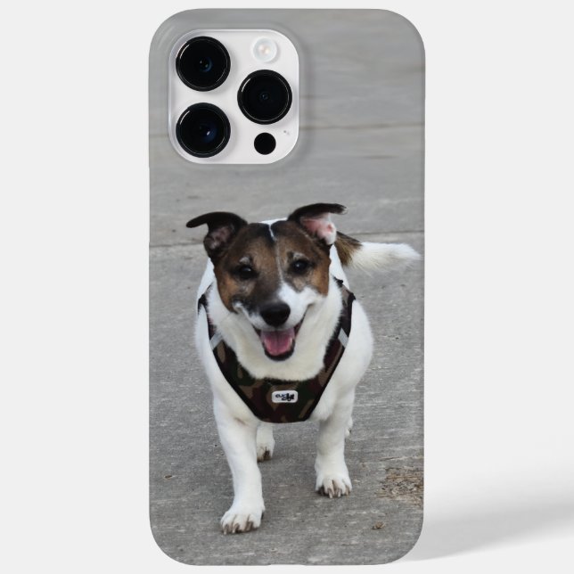 Coques Case-Mate iPhone Capo von Oppenheim, chien Terrier Jack Russell (Verso)
