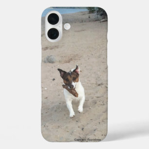 Coque Pour iPhone 16 Plus Capo von Oppenheim Jack Russell Terrier, Chien