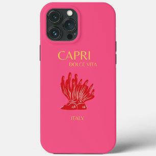 Case-Mate iPhone Case Capri, Italie, rose