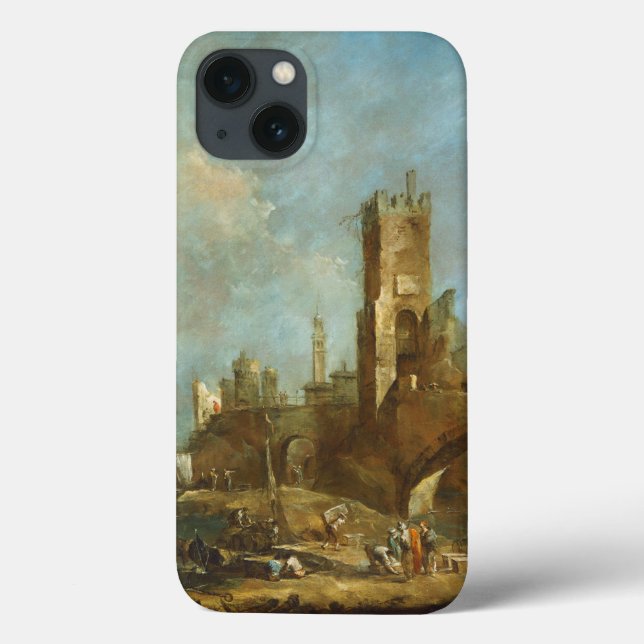 Coques Case-Mate iPhone Capriccio d'un port (Verso)