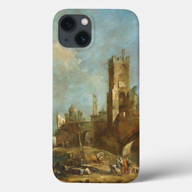 Coques Case-Mate iPhone Capriccio d'un port (Verso)