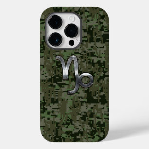 Coque Case-Mate iPhone Capricorn Zodiac Connexion Camo vert olive
