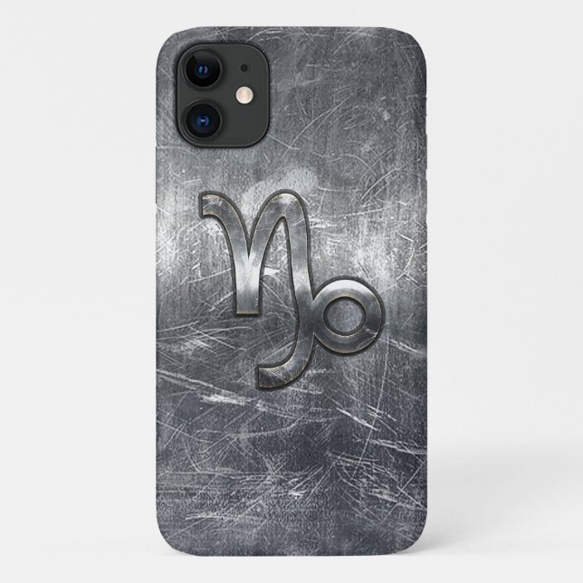 Coques Case-Mate iPhone Capricorn Zodiac Se connecter grunge style désespé (Dos)