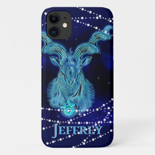 Case-Mate iPhone Case Capricorne en bleu foncé II