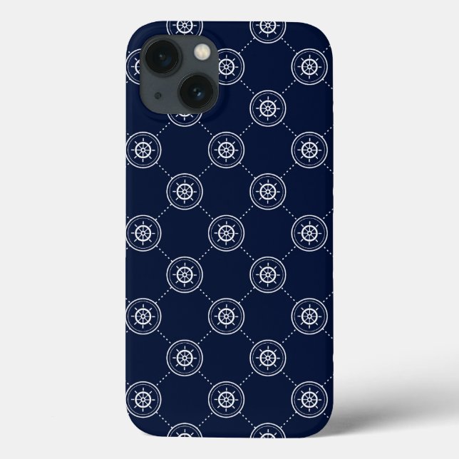 Coques Case-Mate iPhone Captain'S Wheel Pattern (Verso)