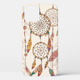 Case-Mate iPhone Case Capteur de rêve bohème avec perles et plumes, se