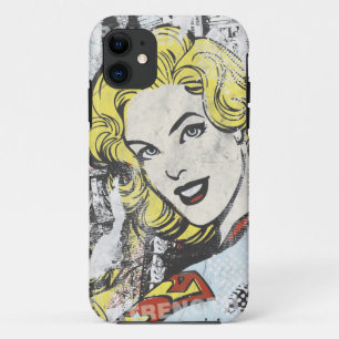 Coque iPhone 11 Capteurs de bande dessinée Supergirl 1