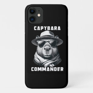 Case-Mate iPhone Case Capybara avec lunettes de soleil Capy Commander