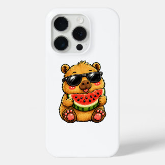 Coque Case-Mate iPhone Capybara Cool Melon d'Été