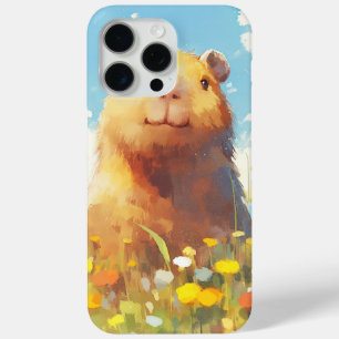 Coque Case-Mate iPhone Capybara dans la Prairie
