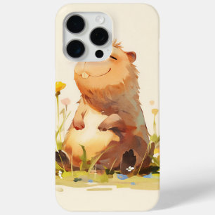 Coque Case-Mate iPhone Capybara Profitant de la Vie
