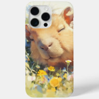 Capybara Sieste Paisible