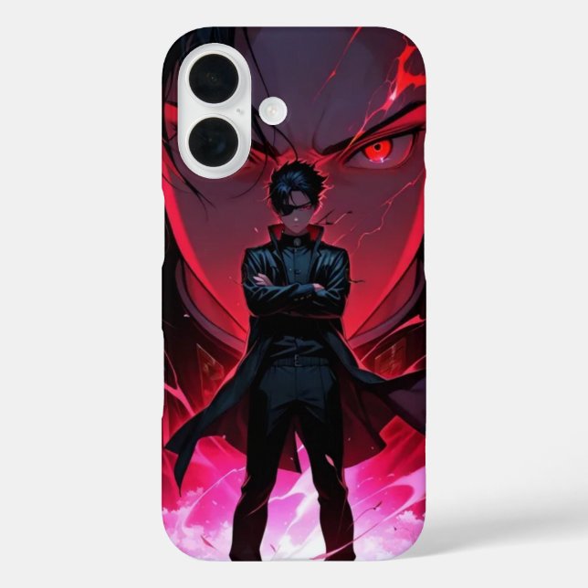 Coques Case-Mate iPhone Caractère d'Anime en costume (Verso)