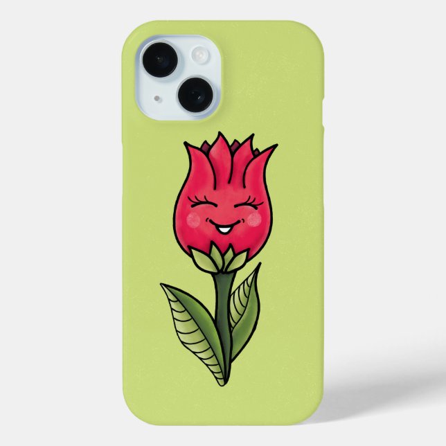 Coques Case-Mate iPhone Caractère Fleur mignonne Fille (Verso)