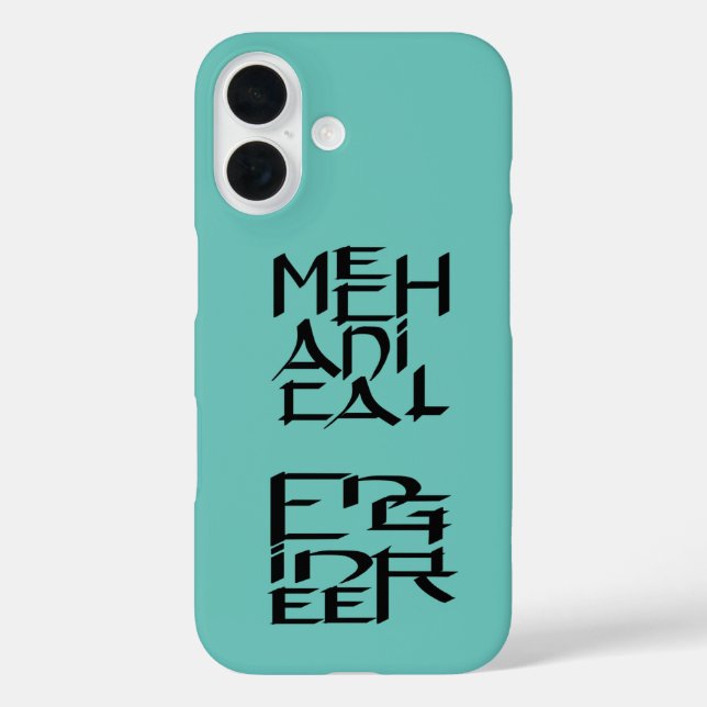 Coques Case-Mate iPhone Caractère mécanicien (Verso)