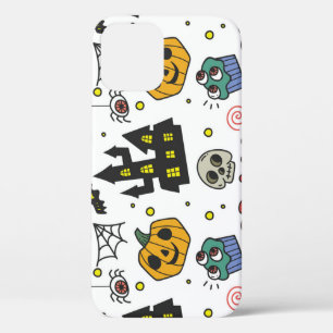 Case-Mate iPhone Case Caractères d'Halloween : Motif Whimsical Seamless