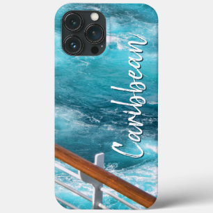 Case-Mate iPhone Case Caraibes Croisière Turquoise Wake Voyage Photograp