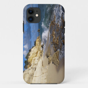 Coque iPhone 11 Caraïbes, Saint-Martin, Falaises à la plage de Cup